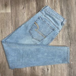 American Eagle Stretch Light Denim Skinny Jeans